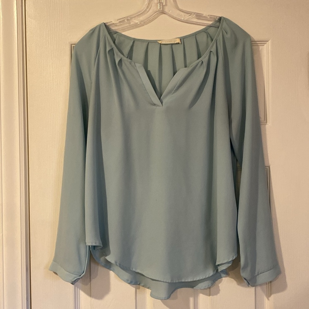Sky Blue Blouse